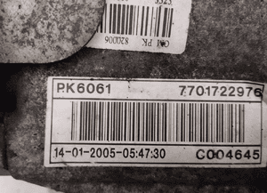 SKRZYNIA BIEGÓW RENAULT ESPACE IV 4 2.2 DCI PK6061 3