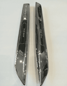 Jaguar xj X351 listwa wlot błotnika chrom p / l 10