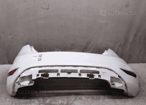 Zderzak tyl tylny ford fiesta MK7 7 vii H9 biały 1