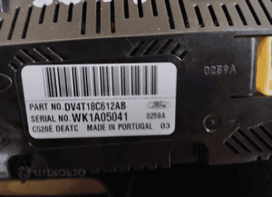 Panel nawiewu klimatyzacji ford kuga MK2 DV4T-18C612-AB 3