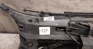 Pas przedni mazda 3 1.6 2006 benzyna wzmocnienie czołowe chłodnica wentylator 2