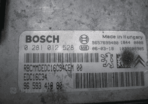 Peugeot 206 1.4 HDI komputer silnika sterownik 9659341880 0281012582 2