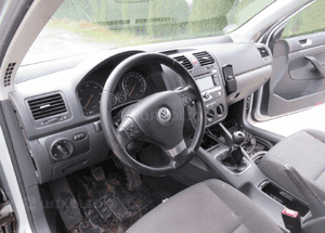 Deska konsola poduszki pasy sensor vw golf 5 v 2003 3D 5D 3