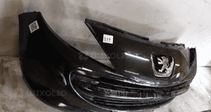 Zderzak przód przedni do peugeot 207 exl exld czarny 4