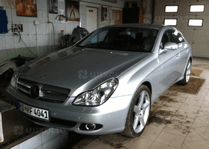 MERCEDES CLS 219 dach szyberdach 2