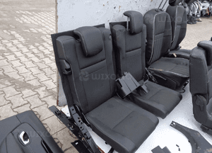 Fotele wnętrze półskóra grand scenic 3 iii 8