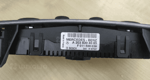 MERCEDES C 203  CLK 209 G 463 PANEL KLIMATYZACJI dekor 8