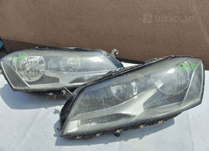 Lampa przednia przód lewa prawa vw passat B7 3AC941005 3AC941006 uk 1