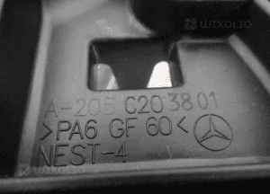 Wspornik pasa przedniego belka górna mercedes c-klasa W205 2014- 12