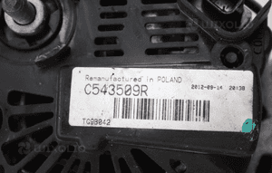 Renault CLIO III TWINGO II 1.2 16V alternator C543509R 2