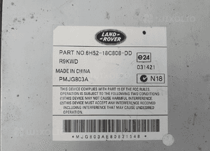 JAGUAR XF X250 X WZMACNIACZ GŁOŚNIKÓW MODUŁ ORYG 9