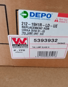 Lampa lewy tył tylna lewa Toyota Corolla E12 HB 3D 5D 2