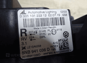 Lampa prawa FUL LED Vw Tiguan 5NB941036d 5NB 4