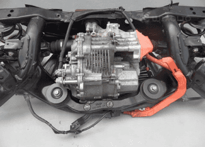 Most tylny silnik elektryczny RAV4 iv 2