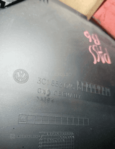 Tunel środkowy podłokietnik skóra skórzany VW Passat B6 3C1863241AP 3C0863319J 10