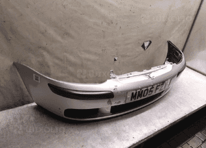 Zderzak przód przedni vw volkswagen golf 5 v LA7W srebrny 3