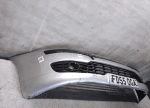 Zderzak przód przedni citroen C4 hb ezrc srebrny halogeny 4