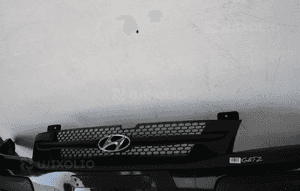 Zderzak przedni czarny kompletny hyundai getz '02-05 2