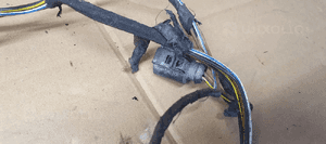 Wiązka instalacja zderzaka przód halogenów Audi A4 B6 8E0971095 6