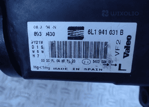 LAMPA LEWA PRAWA PRZÓD XENON SEAT IBIZA III KOMPLET EUROPA RADOM 6