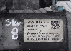 Rozrusznik vw audi seat skoda 02M911024R dostępne 4 sztuki 9