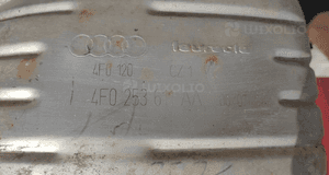 AUDI A6 C6 2.7TDI TŁUMIK KOŃCOWY KOMPLETNY ORYGINALNY ZDROWY 14