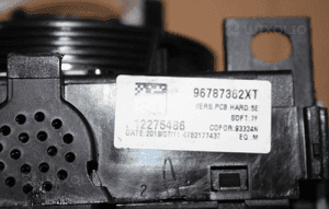 Przełącznik zespolony pod kierownicę CITROEN PEUGEOT 96787632XT 2