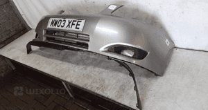 Zderzak przód przedni do toyota corolla E12 1C0 srebrny halogeny 3