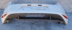 Zderzak tyl tylny 4 pdc vw golf vii 7 gtd LC9A 3D 2