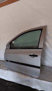 + DRZWI PRZÓD PRZEDNIE LEWE DO RENAULT CLIO 3 III 3D 3 DRZWI TED69 SREBRNE 2