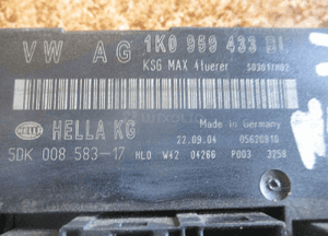 Moduł komfortu vw seat skoda audi 1K0959433BL 2