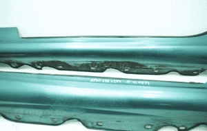 Listwa progowa lewa prawa kpl kolor 946 mercedes sl R230 4