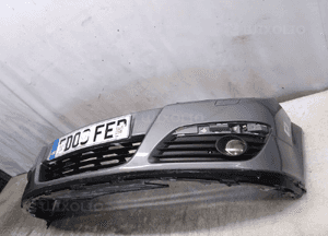 Zderzak przód przedni opel astra h 3 iii Z155 szary halogeny 2