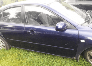 Mazda 6 02-07 Drzwi Prawe przednie przód szyba 25E 3
