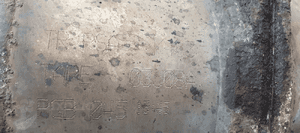 Filtr cząstek stałych DPF katalizator Citroen C5 III 2.0 HDI K403 03J08A 7