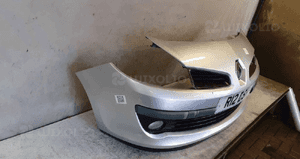 Zderzak przód przedni renault clio 3 iii ted 69 TED69 srebrny halogeny 5