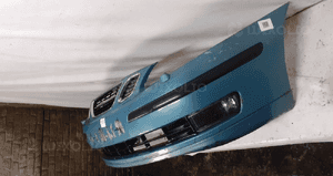 Zderzak przód przedni do saab 9-3 93 spryskiwacze lamp xenon 304 błękitny halogeny 3