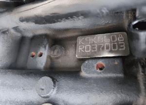 Silnik kompletny wtryskiwacze turbina renault kangoo iii 1.5 dci K9KB608 9
