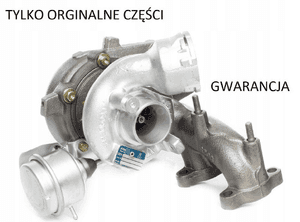 Turbina turbosprężarka Turbo VW Caddy III 1.9TDI 105KM 54399700029 BLS 1