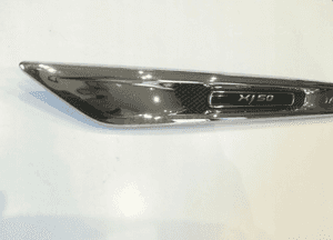 Jaguar xj X351 listwa wlot błotnika chrom lewa 4