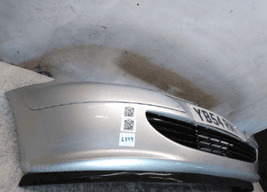 Zderzak przód przedni do peugeot 307 ezrc srebrny 4