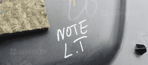 Boczek tapicerka lewy tył tylna lewa Nissan Note E11 6