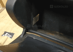 Schowek Kierowcy Pasażera Osłona pod Kierownice Europa Audi A4 B5 17