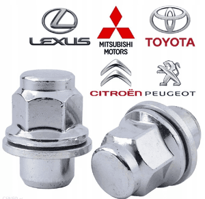 NAKRĘTKI DO FELG ALUMINIUM M12x1.5 CITROEN 24szt 1