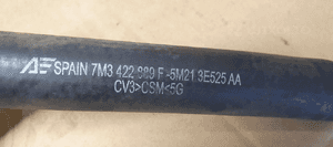 Wąż przewód wspomagania Ford Galaxy MK1 Lift 7M3422889F 6