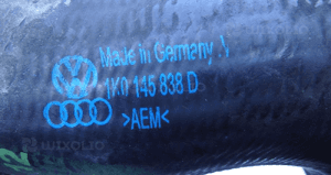 Rura intercoolera 1K0145838D audi vw 2.0 tdi 2