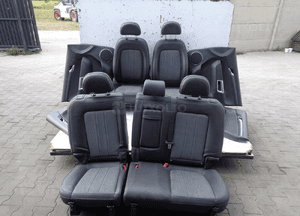 Fotele siedzenia półskóra grzane opel antara 1