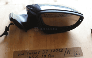 Lusterko prawe vw passat B7 7 pin LH5X eu 2011 2