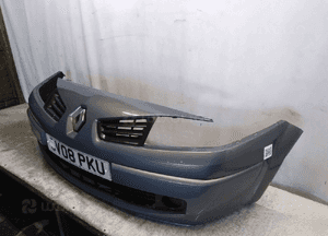Zderzak przód przedni do renault megane ii 2 lift fl szary grafitowy halogeny 2