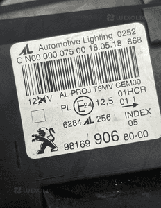 Lampa lewy przod peugeot 308 ii T9 lift org fv 12